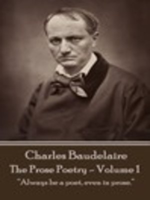 cover image of The Prose Poetry, Volume 1